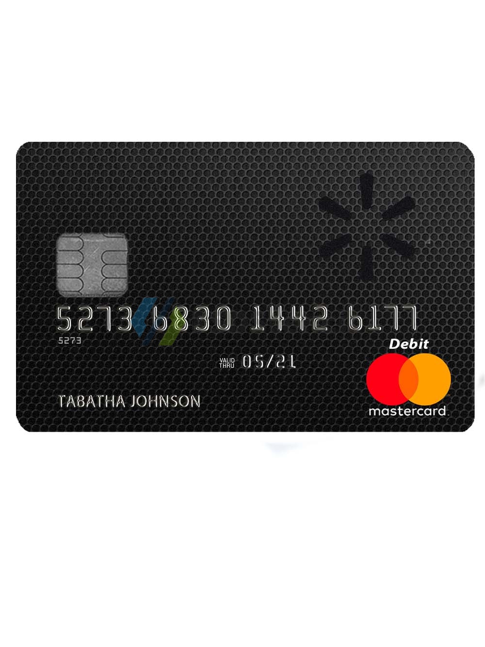 Walmart Mastercard沃尔玛万事达信用卡(黑卡)PS/PSD模板-九流网络